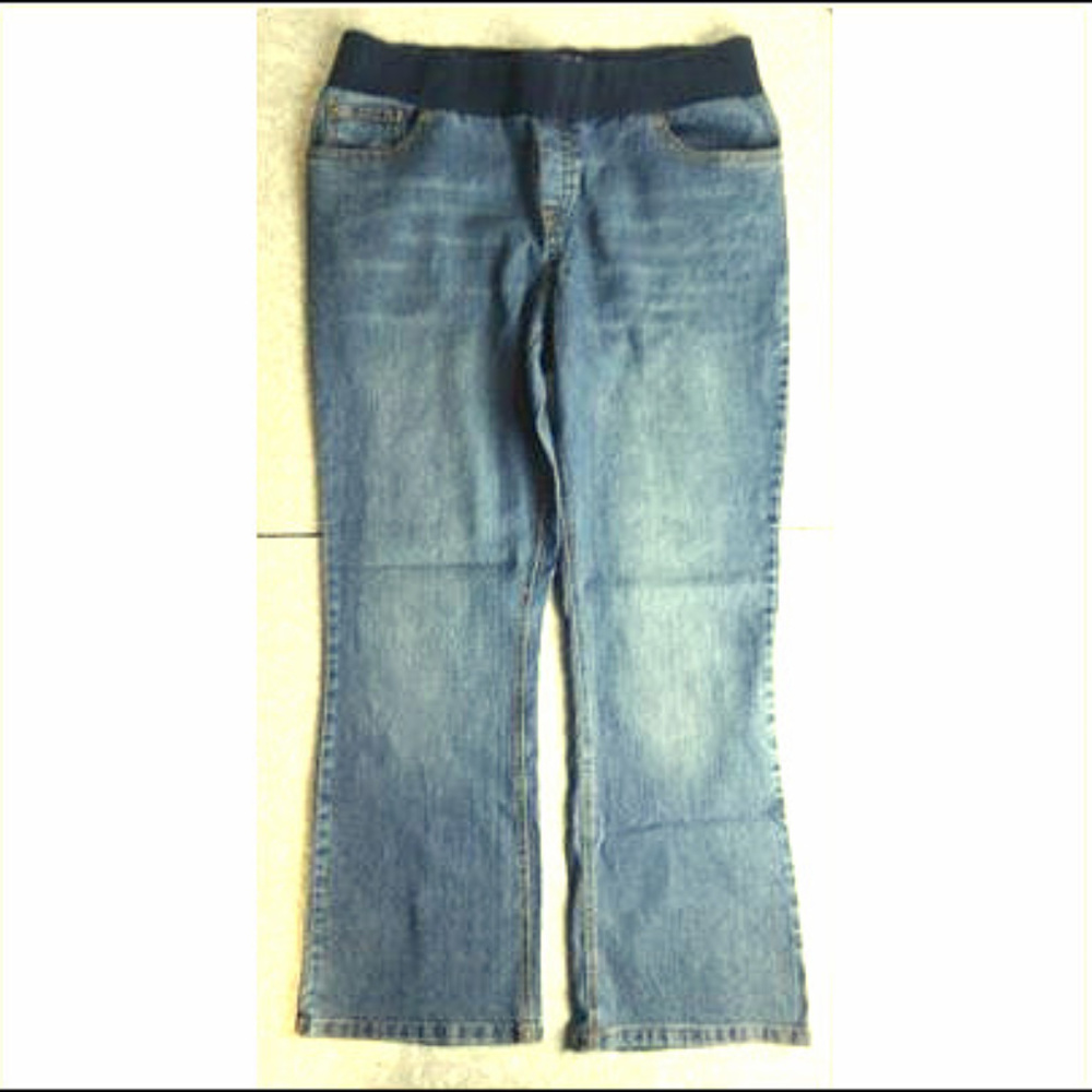 Planet Motherhood ~ Dark Wash Maternity Blue Jeans, Size Large